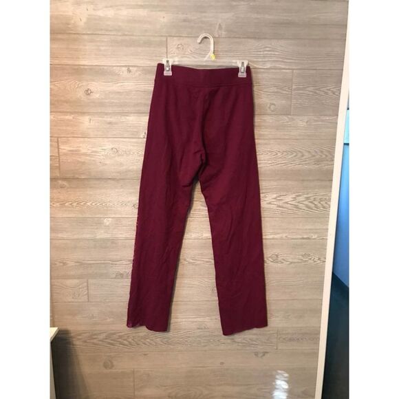 Victoria Sport Burgundy Jogger Sweatpants‎ Lounge Drawstring Athletic Logo XS - Picture 5 of 5